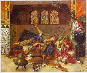A  PEINTURE ORIENTALISTE (38)